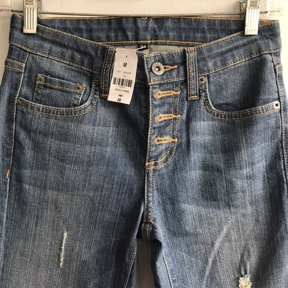 Carmar stretch denim mid rise flare jeans - Picture 5 of 9